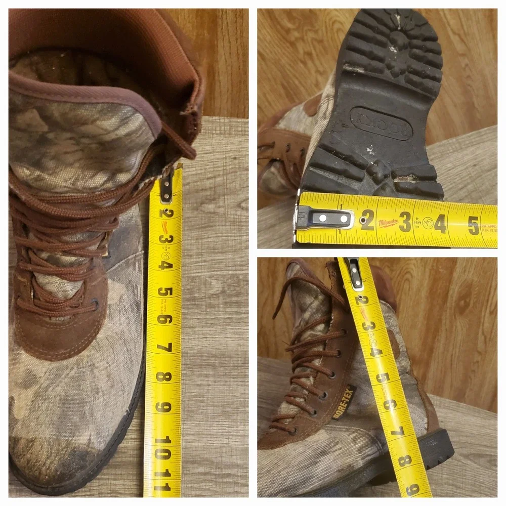 Rocky Gore-Tex‎ 500G Thinsulate Hunting Boots Men's Size 8 EW Camouflage